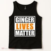 Ginger Lives Matter Funny Irish St Patrick's Day Tank Top thumb 2