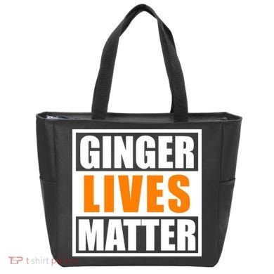 Ginger Lives Matter Funny Irish St Patrick's Day Tote Bag
