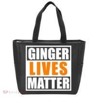 Ginger Lives Matter Funny Irish St Patrick's Day Tote Bag thumb 0