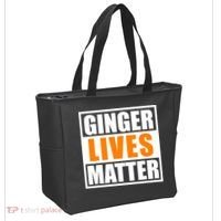 Ginger Lives Matter Funny Irish St Patrick's Day Tote Bag thumb 2