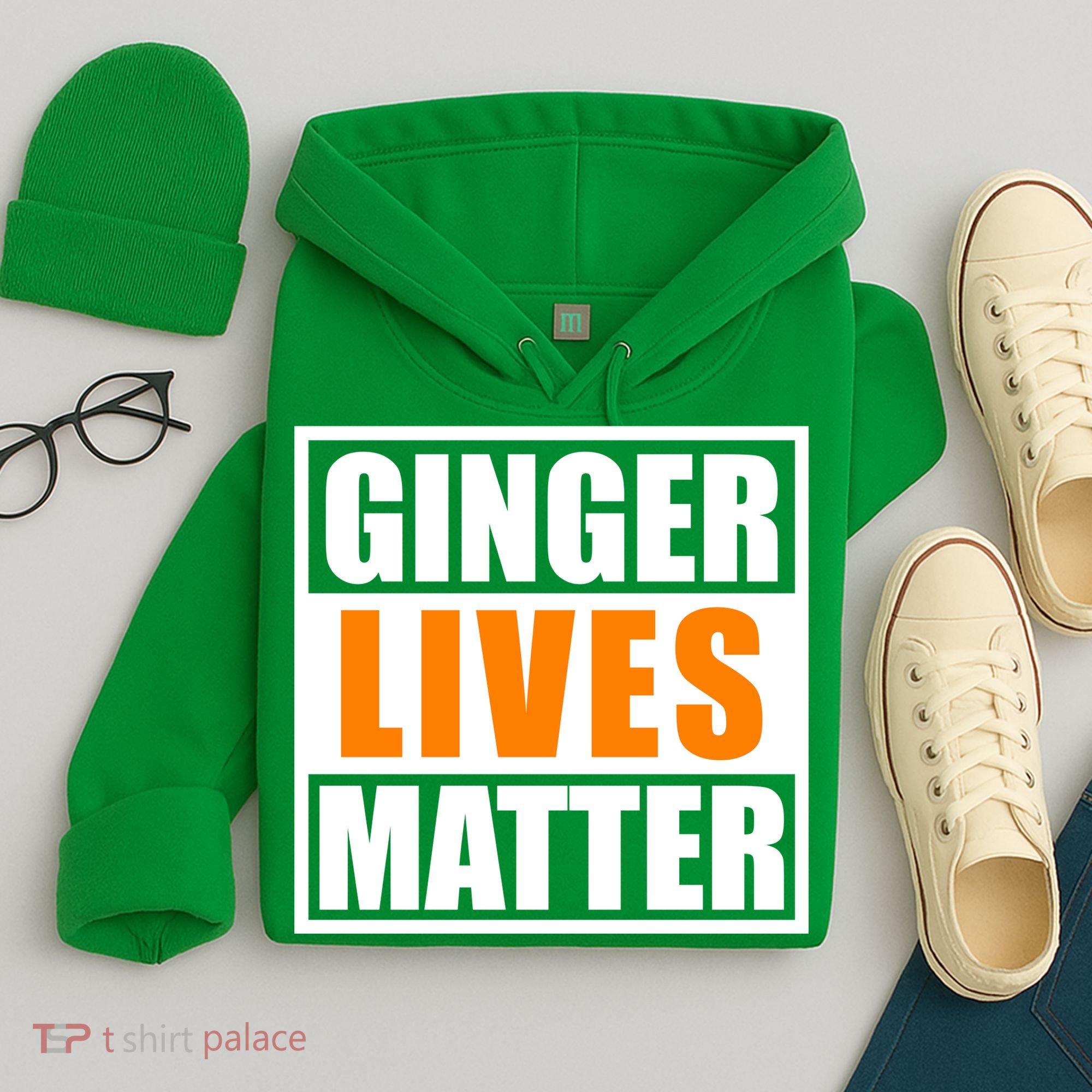 Ginger Lives Matter Funny Irish St Patrick's Day Hoodie