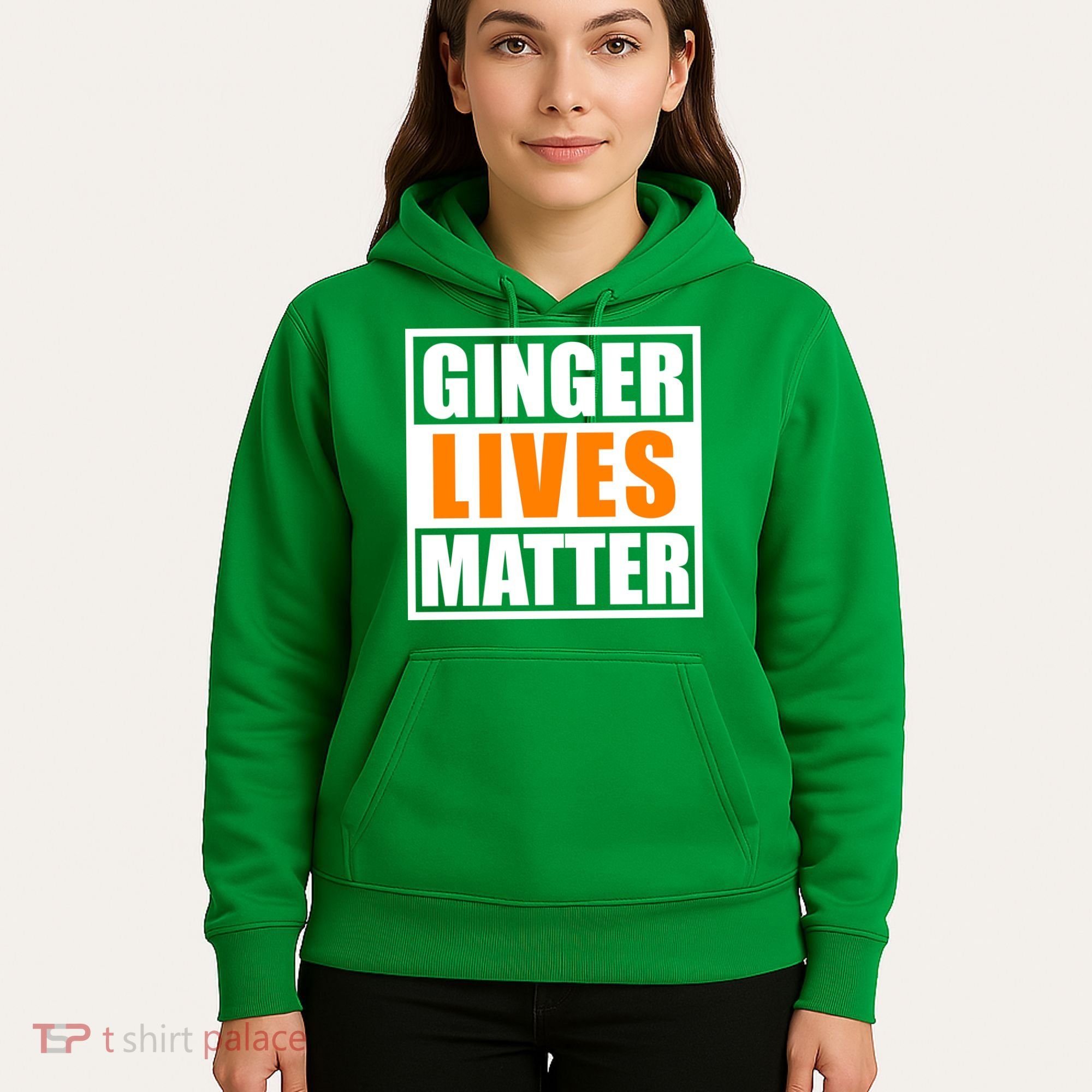 Ginger Lives Matter Funny Irish St Patrick's Day Hoodie