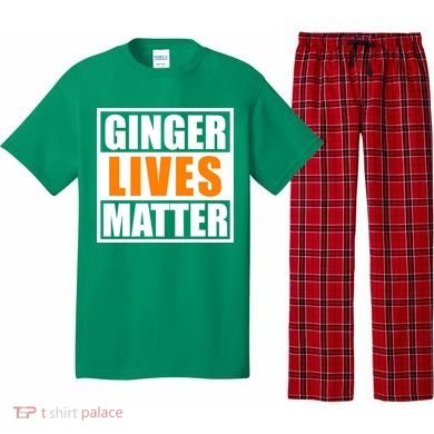 Ginger Lives Matter Funny Irish St Patrick's Day Pajama Set