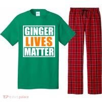 Ginger Lives Matter Funny Irish St Patrick's Day Pajama Set thumb 0