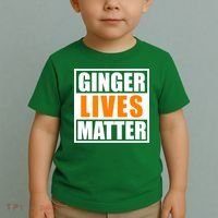 Ginger Lives Matter Funny Irish St Patrick's Day Toddler T-Shirt thumb 2