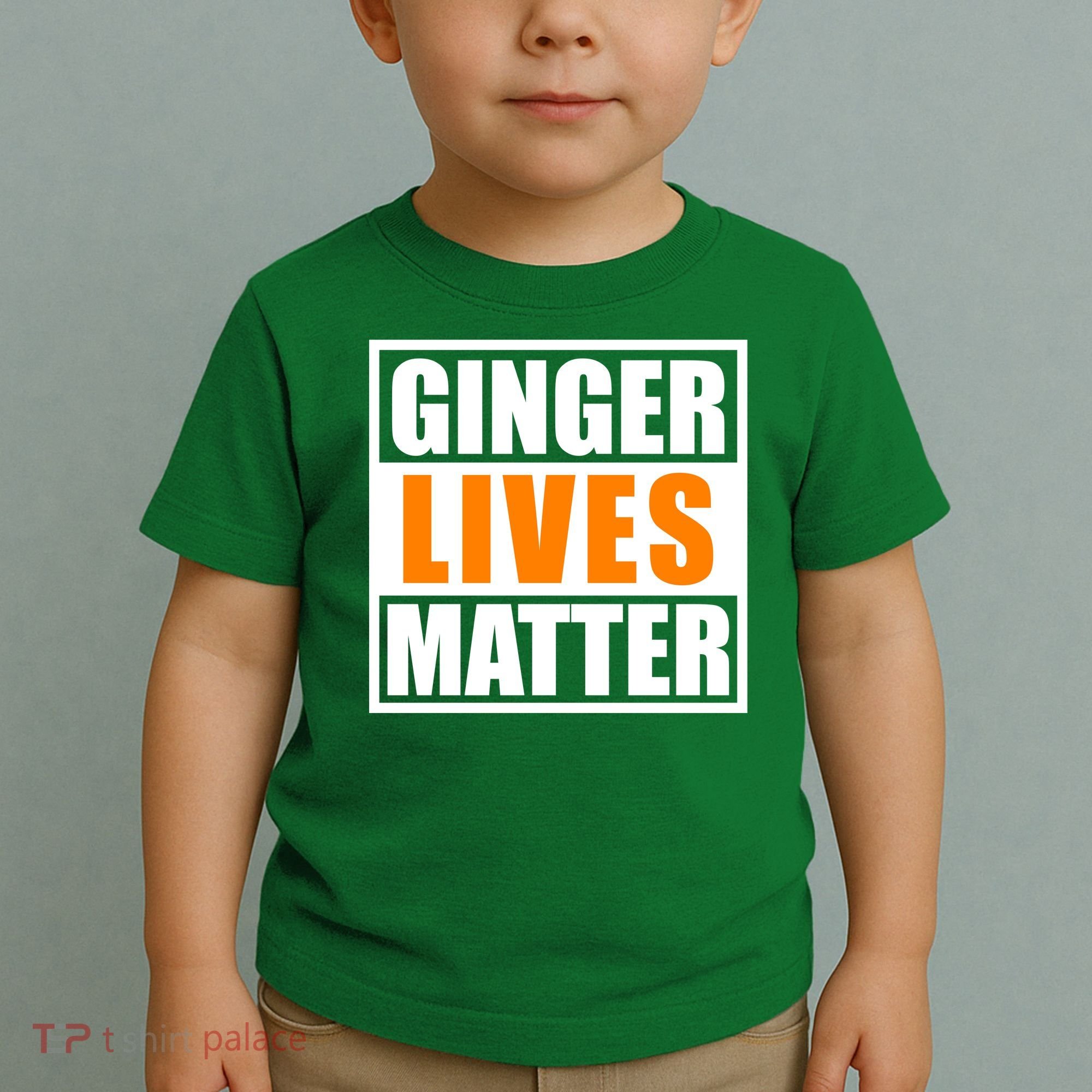 Ginger Lives Matter Funny Irish St Patrick's Day Toddler T-Shirt