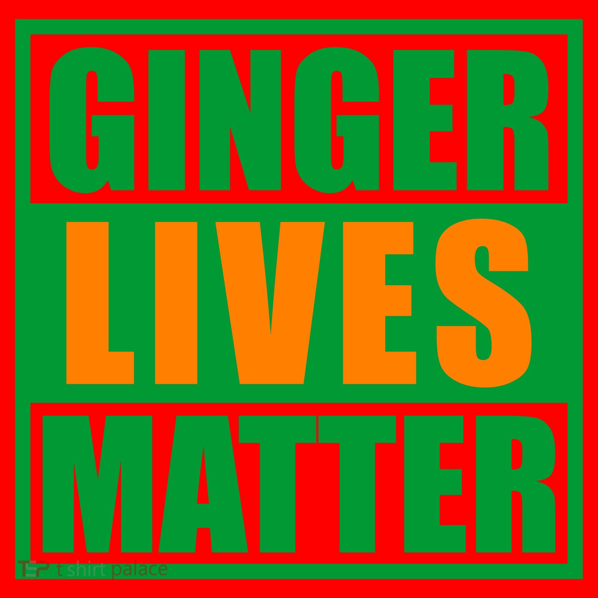 Ginger Lives Matter Funny Irish St Patrick's Day Santa Hat