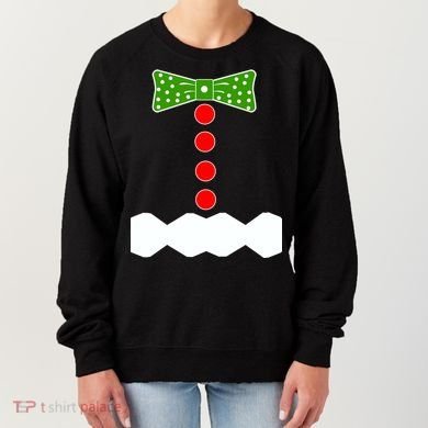 Gingerbread Christmas Costume Women's Sweatshirt