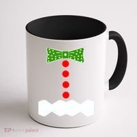 Gingerbread Christmas Costume Coffee Mug thumb 1