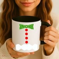 Gingerbread Christmas Costume Coffee Mug thumb 3