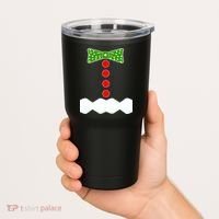 Gingerbread Christmas Costume Tumbler thumb 2