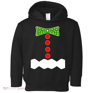Gingerbread Christmas Costume Toddler Hoodie