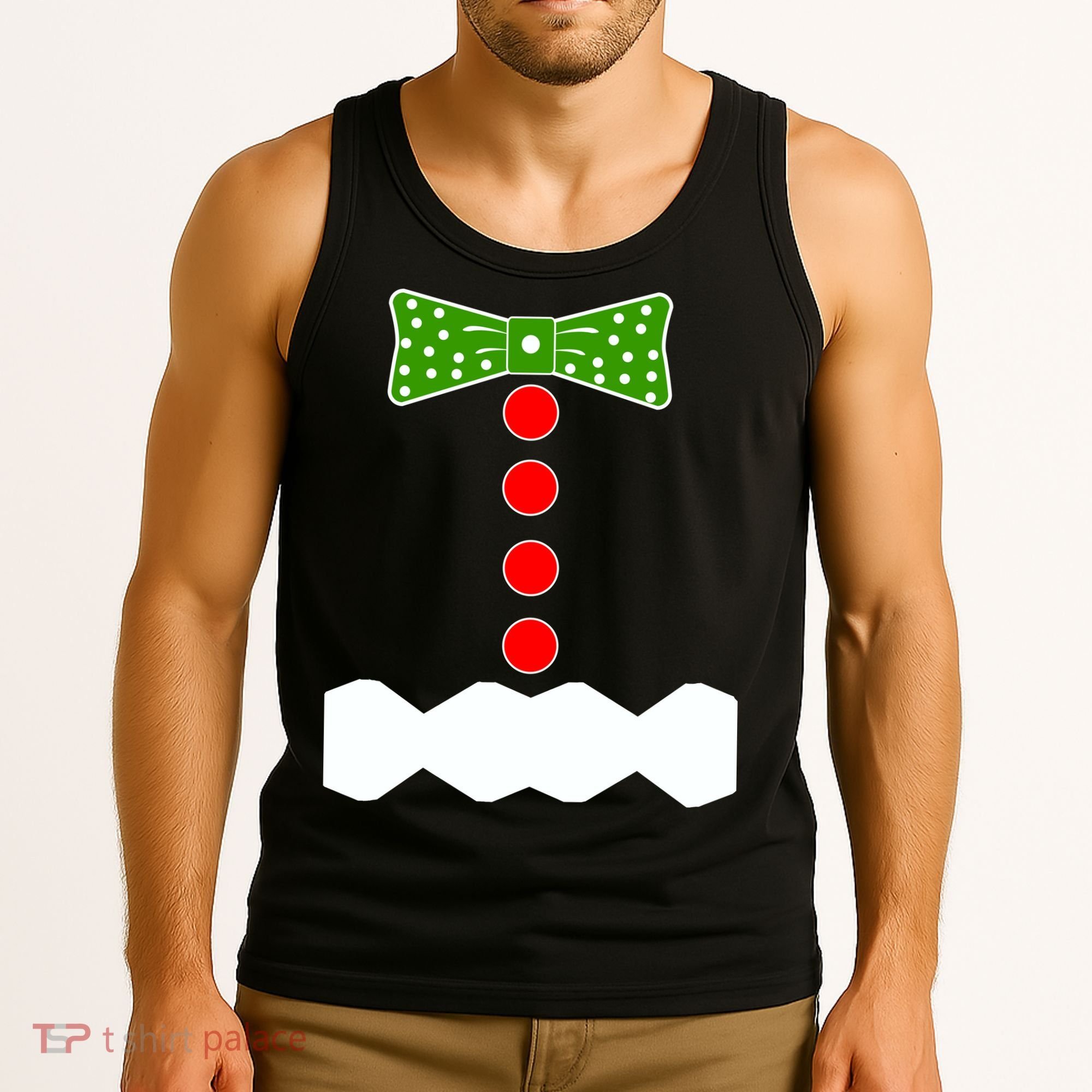 Gingerbread Christmas Costume Tank Top