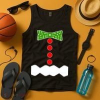 Gingerbread Christmas Costume Tank Top thumb 4