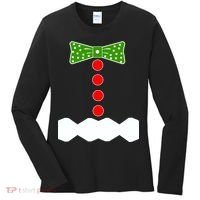 Gingerbread Christmas Costume Women's Long Sleeve Shirt thumb 0