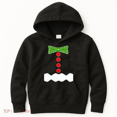 Gingerbread Christmas Costume Kids Hoodie