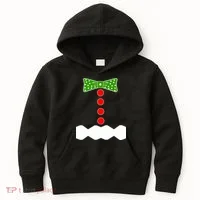 Gingerbread Christmas Costume Kids Hoodie thumb 0