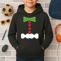 Gingerbread Christmas Costume Kids Hoodie thumb 2