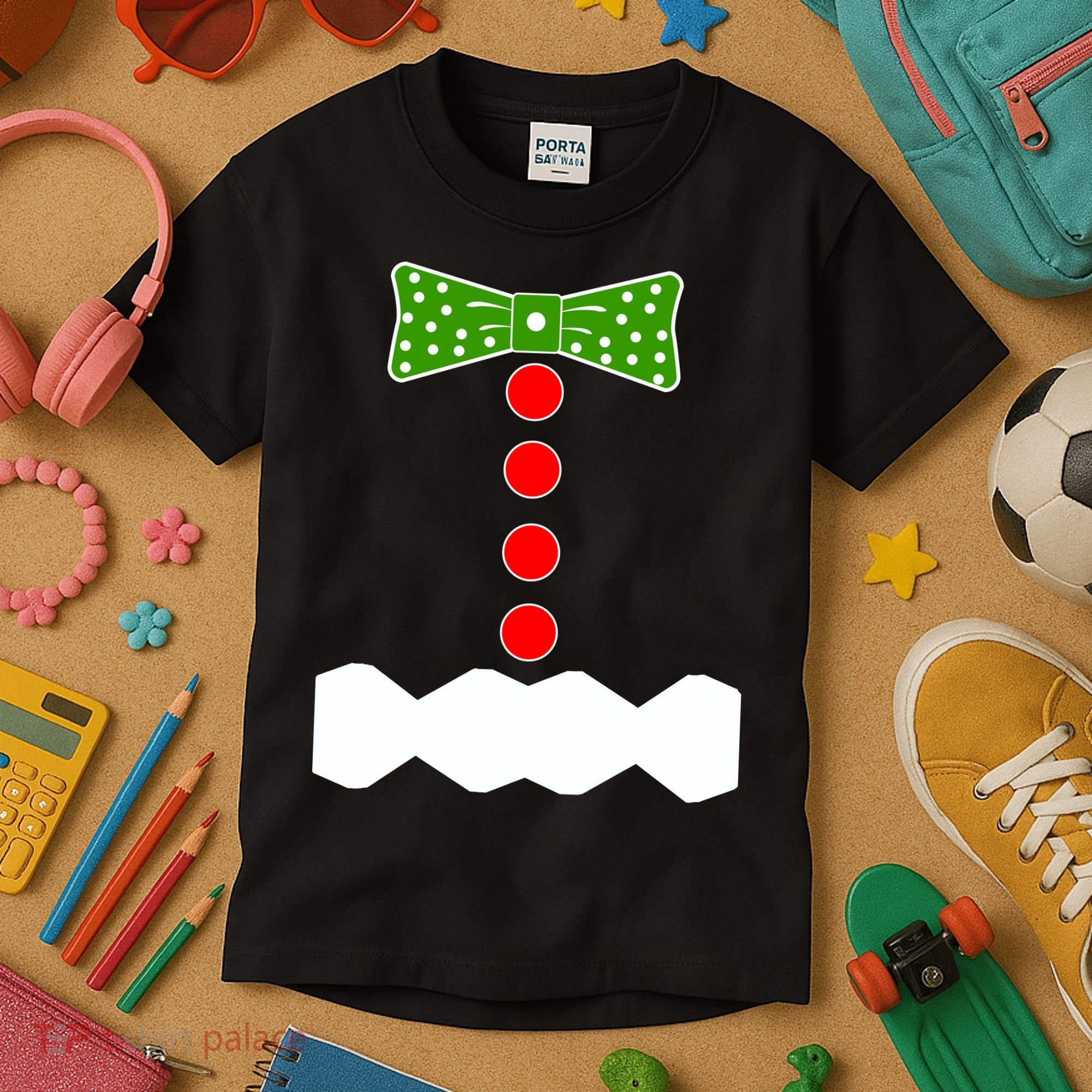 Gingerbread Christmas Costume Kids T-Shirt