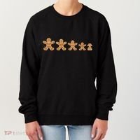 Gingerbread Man Evolution Women's Sweatshirt thumb 0