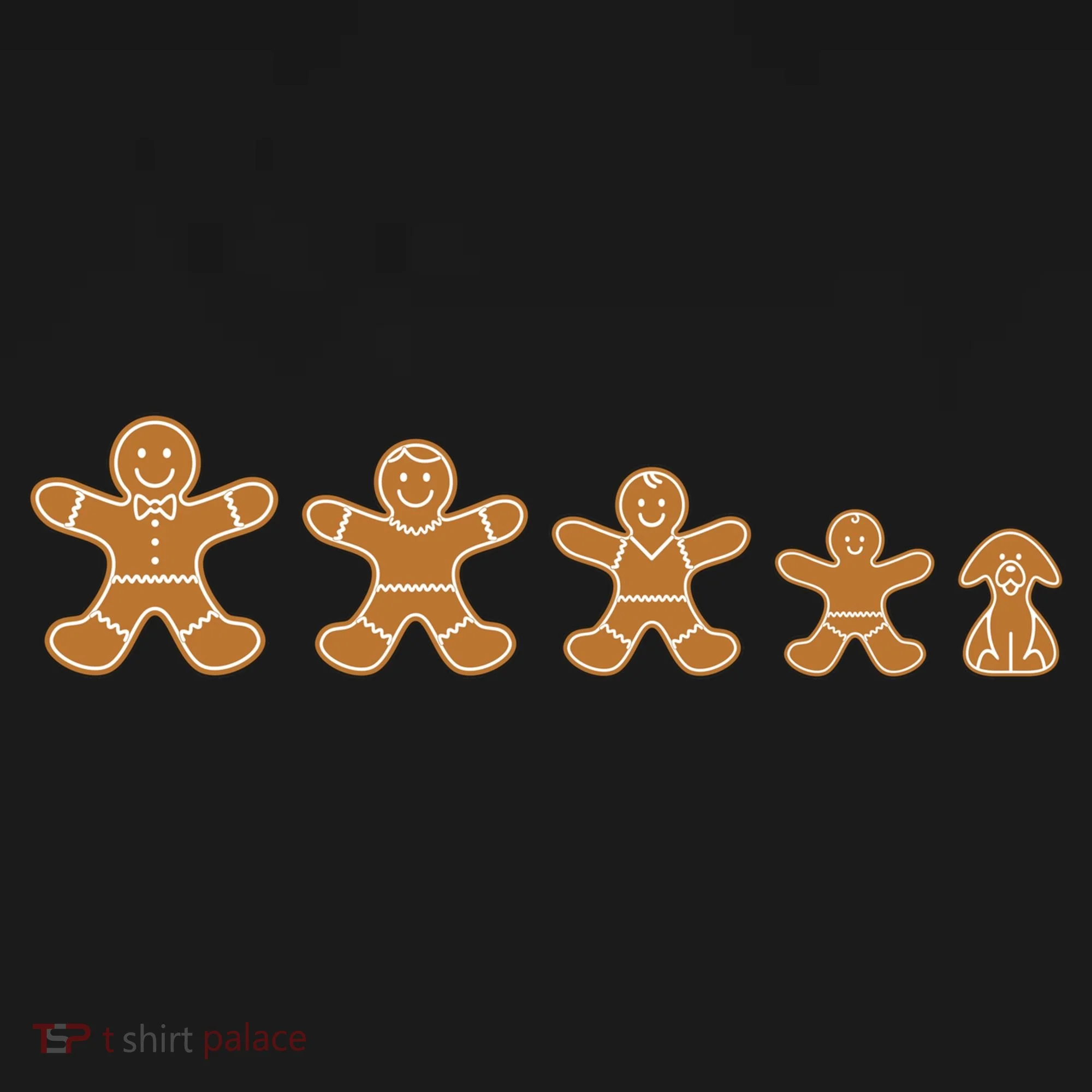 Gingerbread Man Evolution Doggie Tank