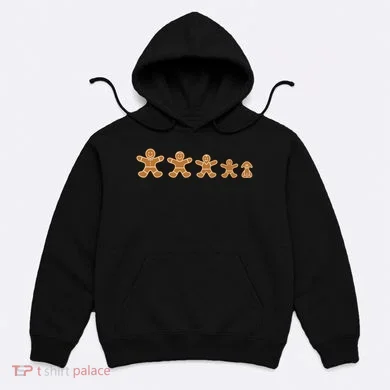 Gingerbread Man Evolution Hoodie