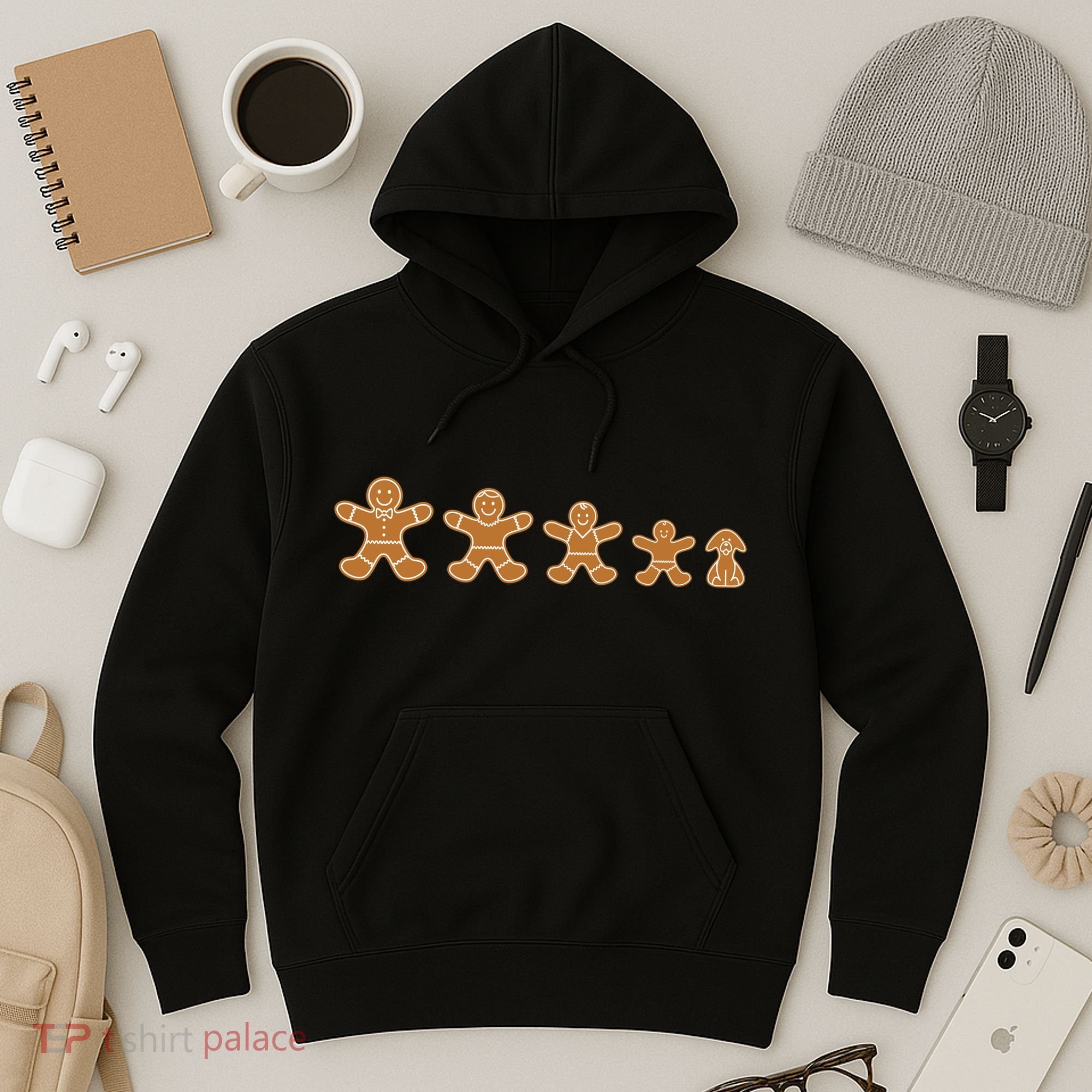 Gingerbread Man Evolution Hoodie