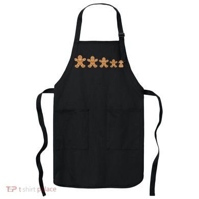 Gingerbread Man Evolution Apron