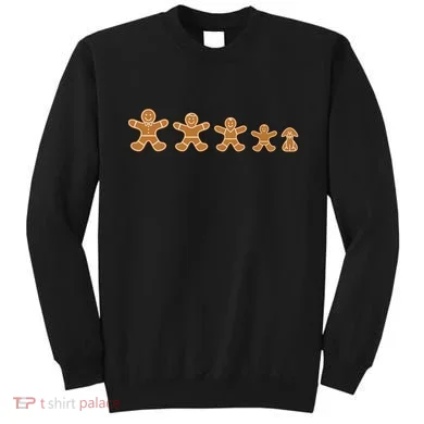 Gingerbread Man Evolution Sweatshirt