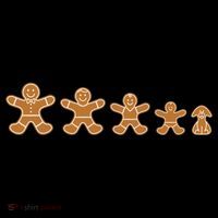 Gingerbread Man Evolution Sweatshirt thumb 3
