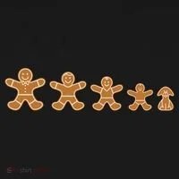 Gingerbread Man Evolution Sweatshirt thumb 3