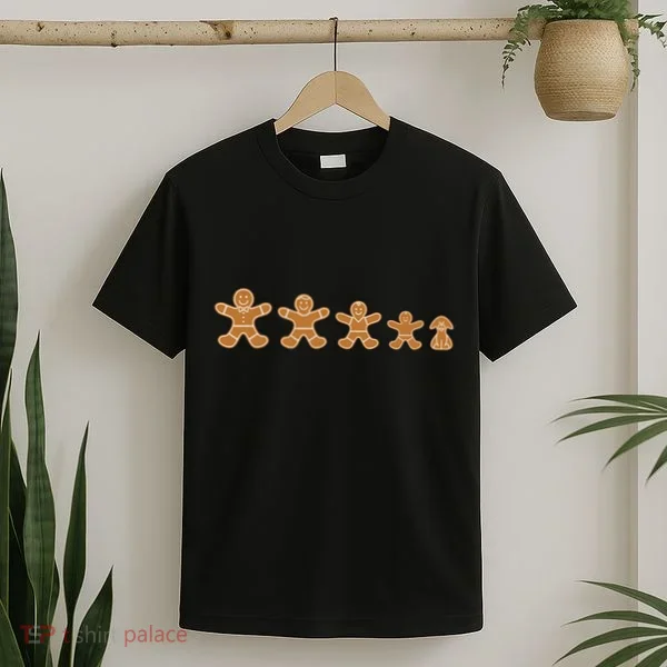 Gingerbread Man Evolution T-Shirt