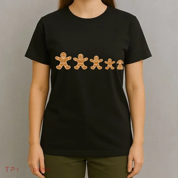 Gingerbread Man Evolution T-Shirt