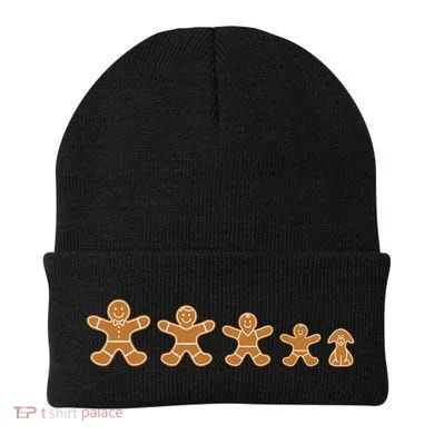 Gingerbread Man Evolution Beanie