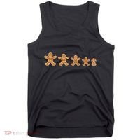 Gingerbread Man Evolution Tank Top thumb 0