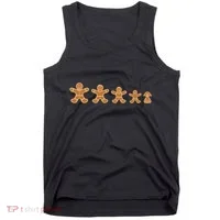 Gingerbread Man Evolution Tank Top thumb 0