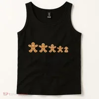 Gingerbread Man Evolution Tank Top thumb 2