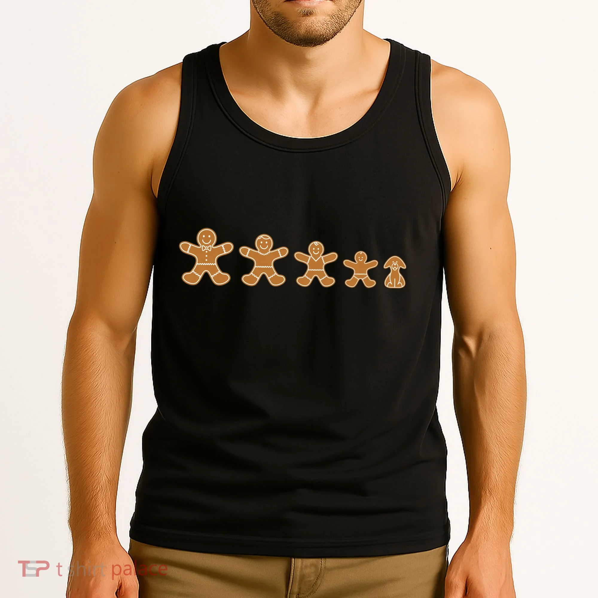 Gingerbread Man Evolution Tank Top