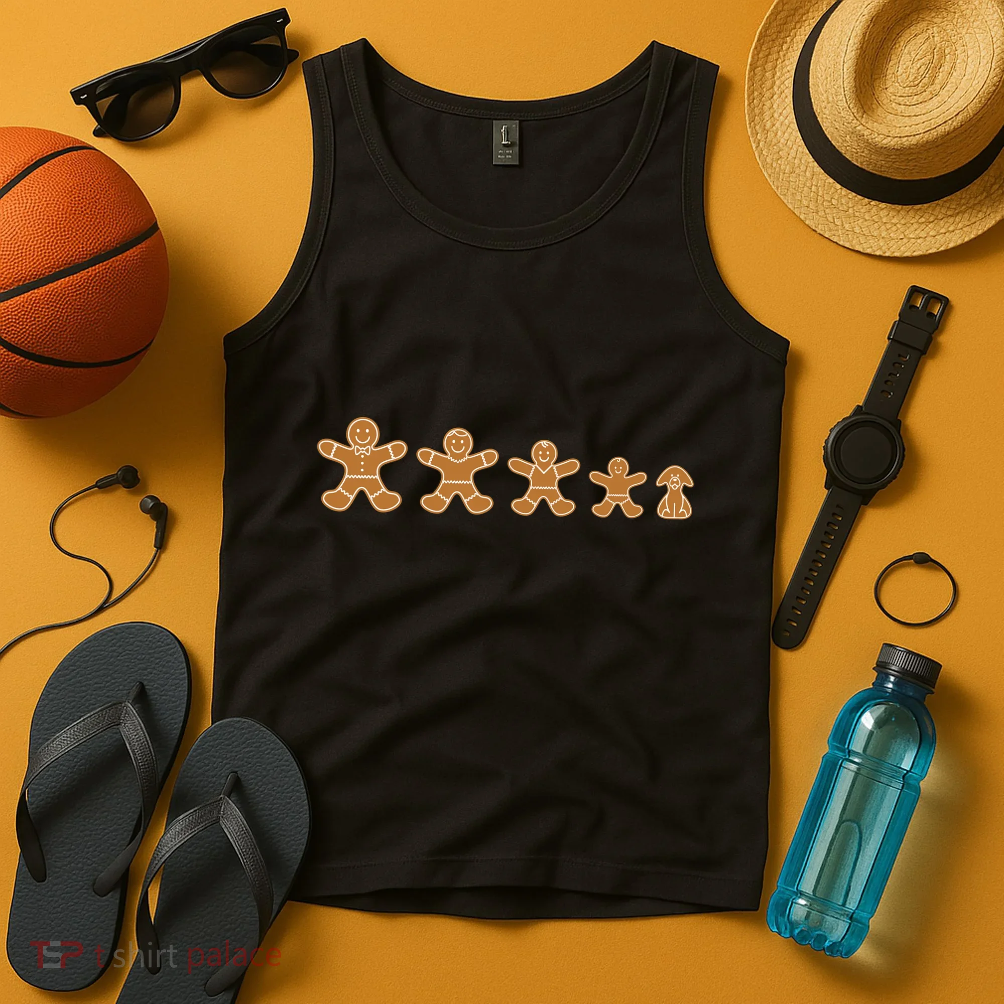 Gingerbread Man Evolution Tank Top