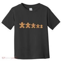 Gingerbread Man Evolution Toddler T-Shirt thumb 0