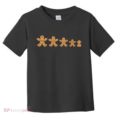Gingerbread Man Evolution Toddler T-Shirt