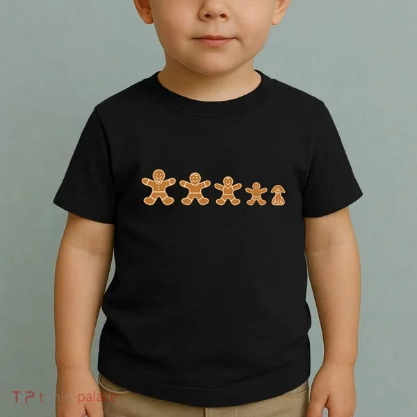 Gingerbread Man Evolution Toddler T-Shirt