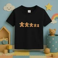 Gingerbread Man Evolution Toddler T-Shirt thumb 3