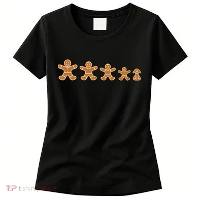 Gingerbread Man Evolution Women's T-Shirt