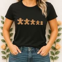 Gingerbread Man Evolution Women's T-Shirt thumb 2