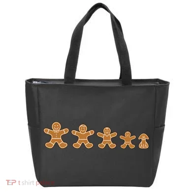 Gingerbread Man Evolution Tote Bag