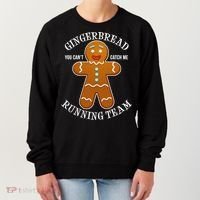 Gingerbread Running Team Women's Sweatshirt thumb 0