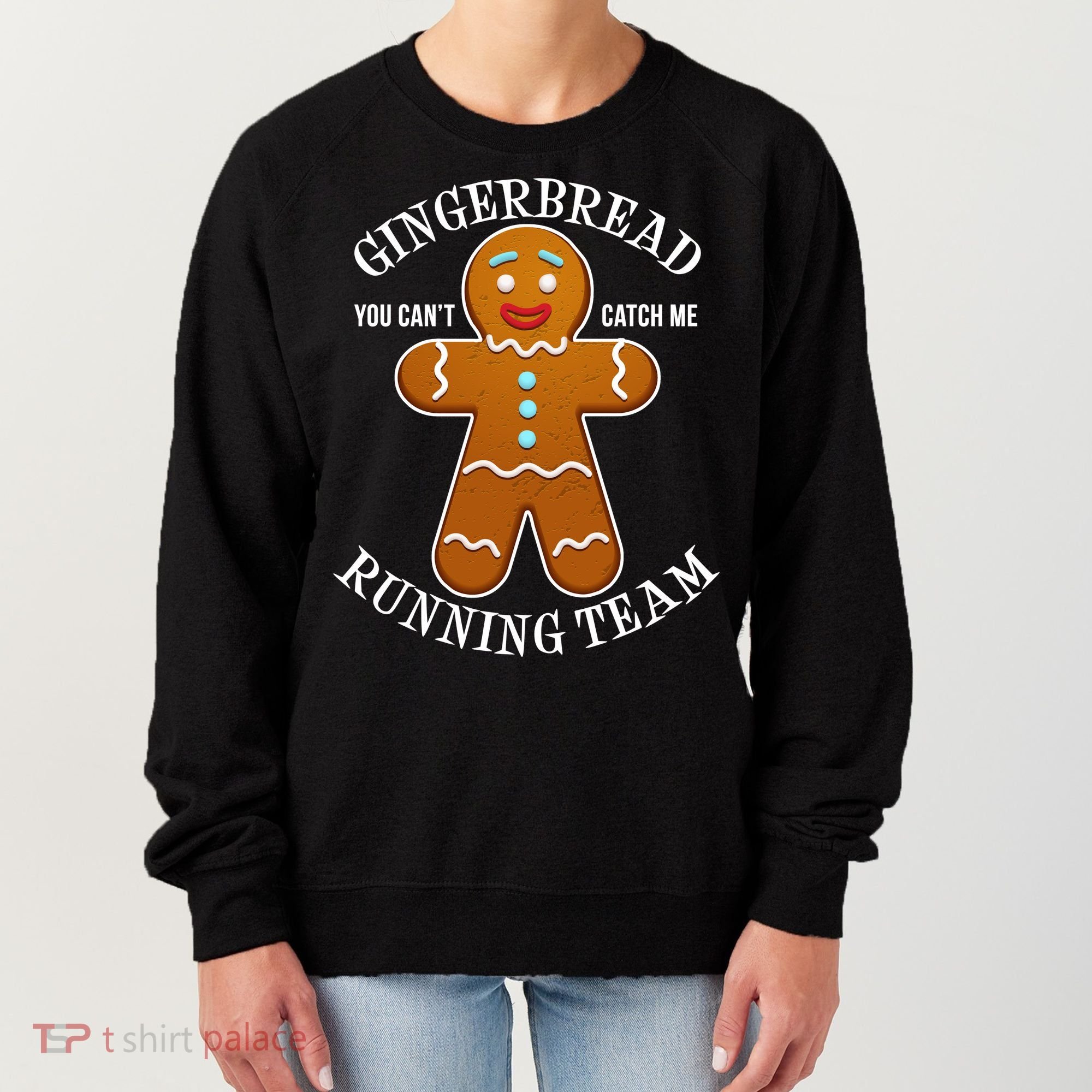 Gingerbread Running Team Women's Sweatshirt