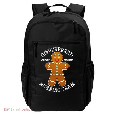 Gingerbread Running Team Backpack