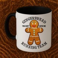 Gingerbread Running Team Coffee Mug thumb 2